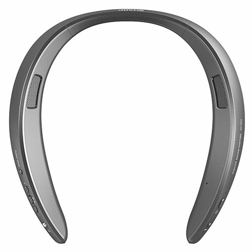 SHARP AN SS3 ネックスピーカー 黒 ネックスピーカー AQUOSサウンド