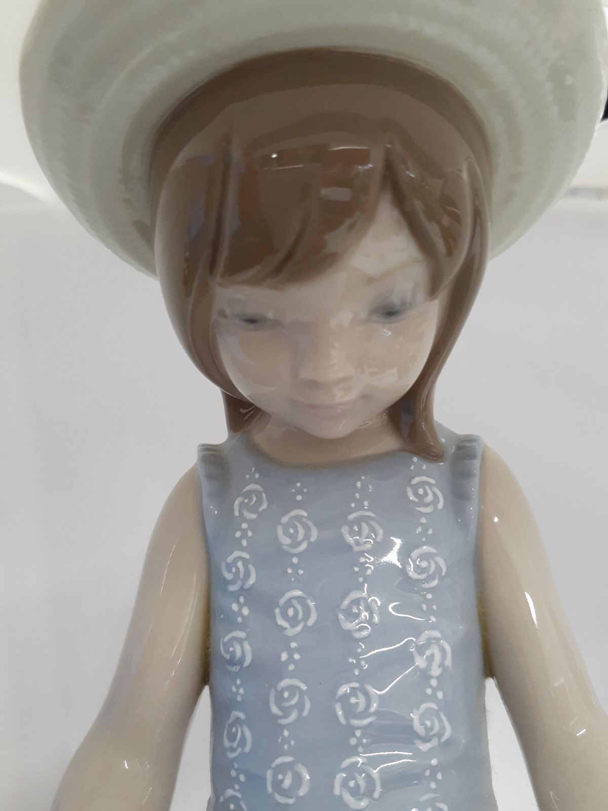 セール！【0704N1】LLADRO リヤドロ スカートに花いっぱい No