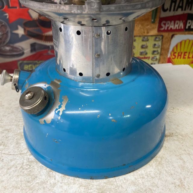 コールマン Coleman ランタン 1968年3月 シアーズランタン ブルー