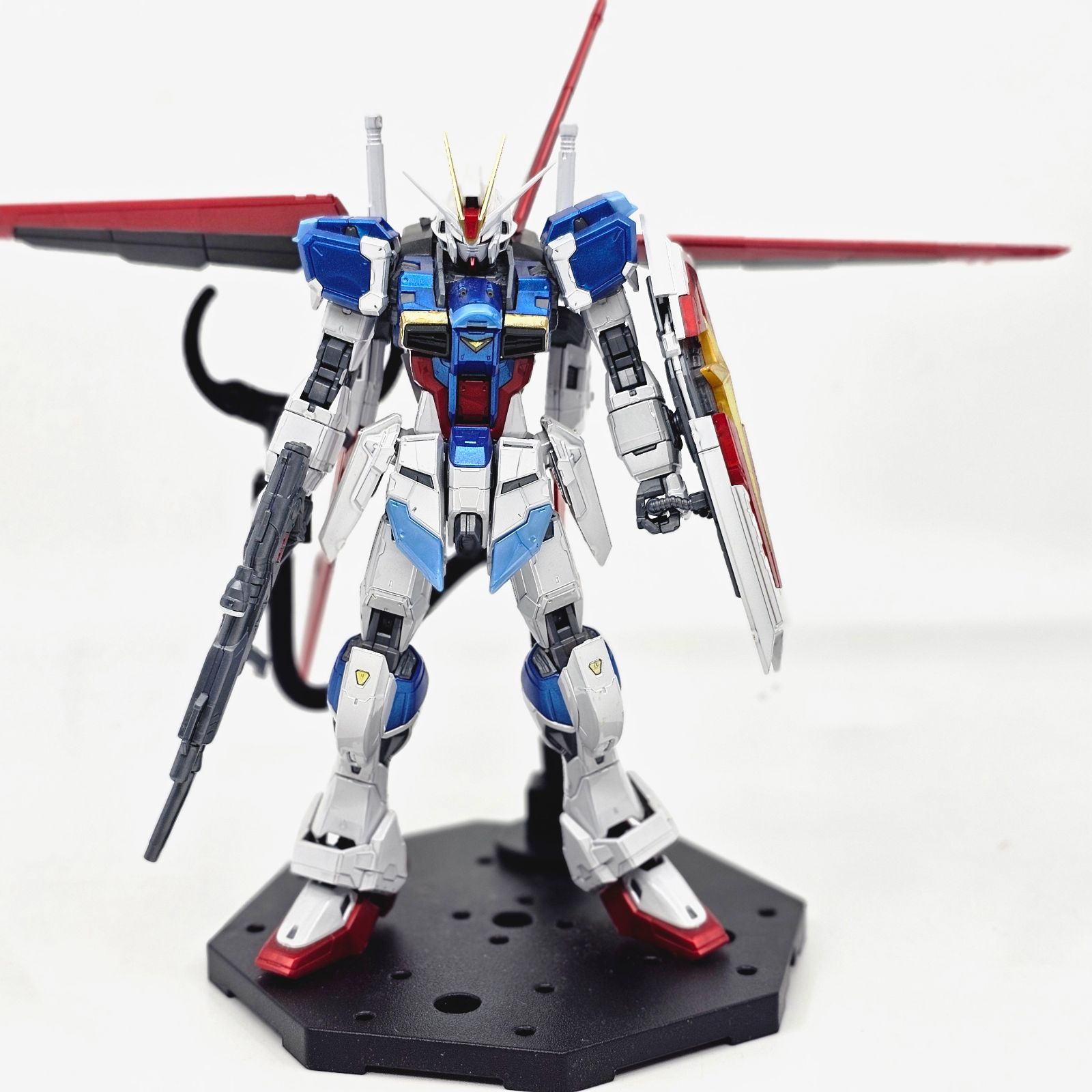 未開封品　RG フォースインパルスガンダム （チタニウムフィニッシュ） RG フォースインパルスガンダム チタニウムフィニッシュVer