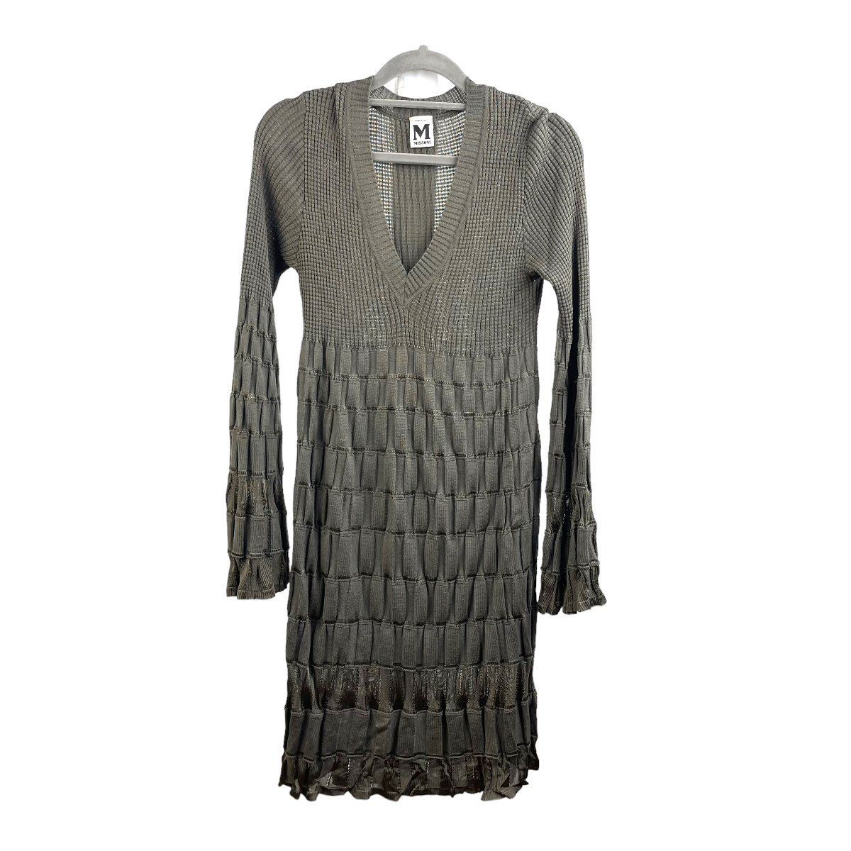 M MISSONI ミッソーニ イタリア製 ニットワンピース Mサイズ相当 