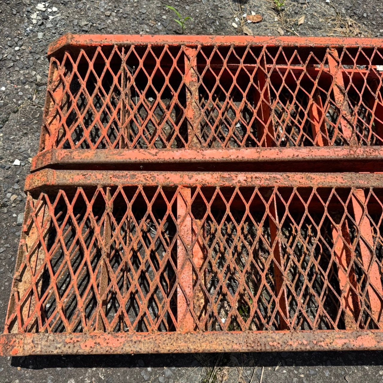 スチールブリッジ ミチイタ 道板 歩み板 スロープ 長約240㎝ 幅約30