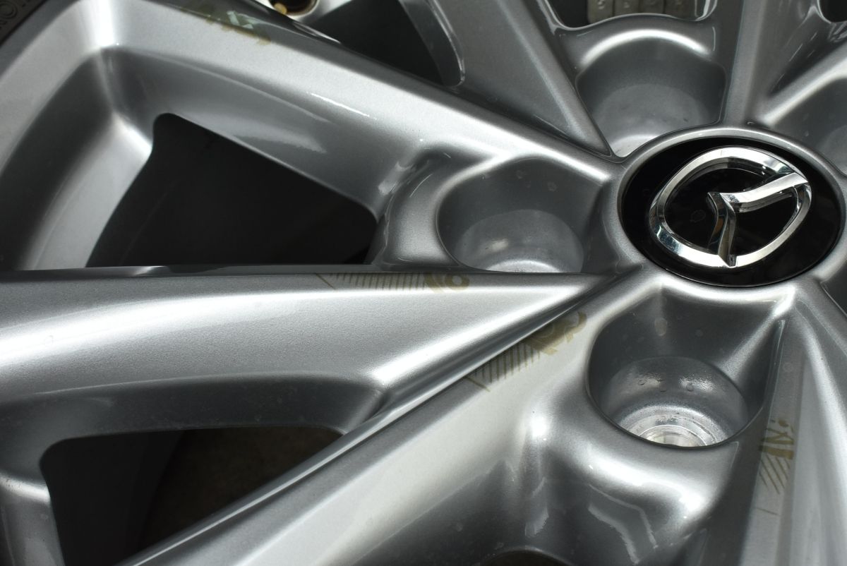 バリ溝 マツダ CX-5 純正 17in 7J 45 PCD114.3 ヨコハマ ジオランダー G98 225 65R17 CX-8 流用 ノーマル戻し 交換用 TRITUETUBI_COM