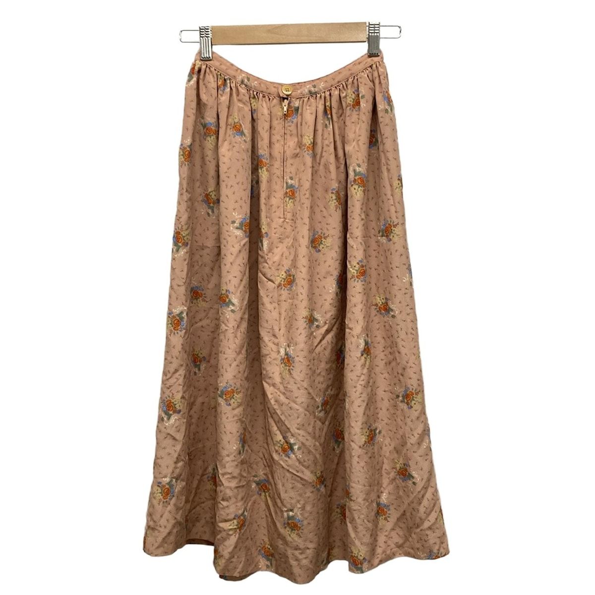 ピンクハウス 鈴蘭薔薇プリント ロングスカート PINK HOUSE（ピンク