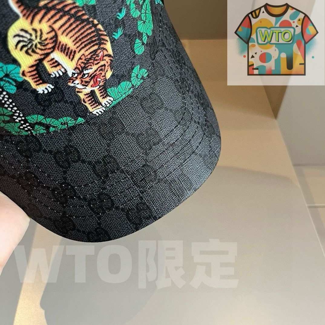 GUCCI キャップ FAKE デザイン Sサイズ 52cm GUCCI - 美品 グッチ キャップ GGサイケデリック ベースボール
