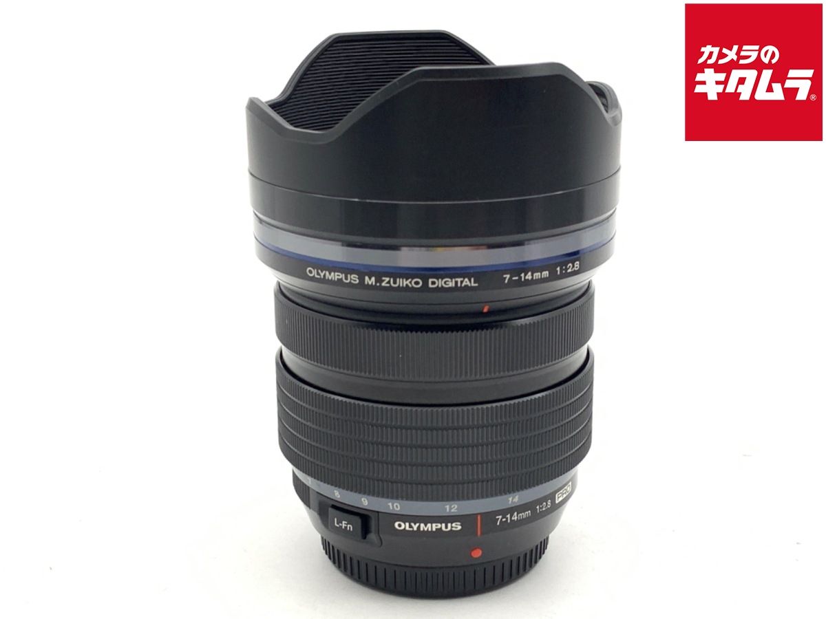 並品 オリンパス M.ZUIKO DIGITAL ED 7-14mm F2.8 PRO ブラック