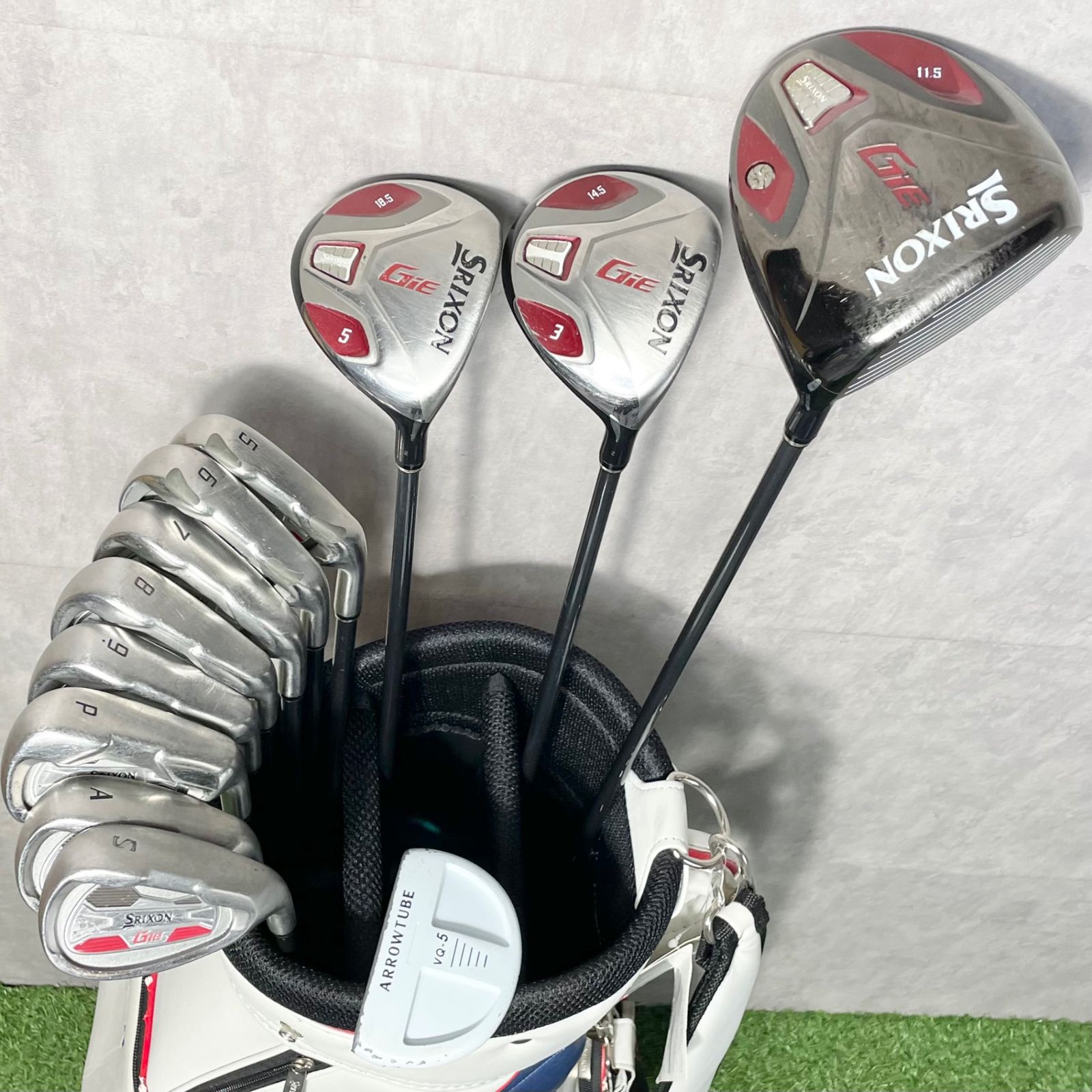 SRIXON GiE ゴルフクラブセット メンズ R 12本 右 スリクソン SRIXON GiE ゴルフクラブセット メンズ R 12本 右 スリクソン
