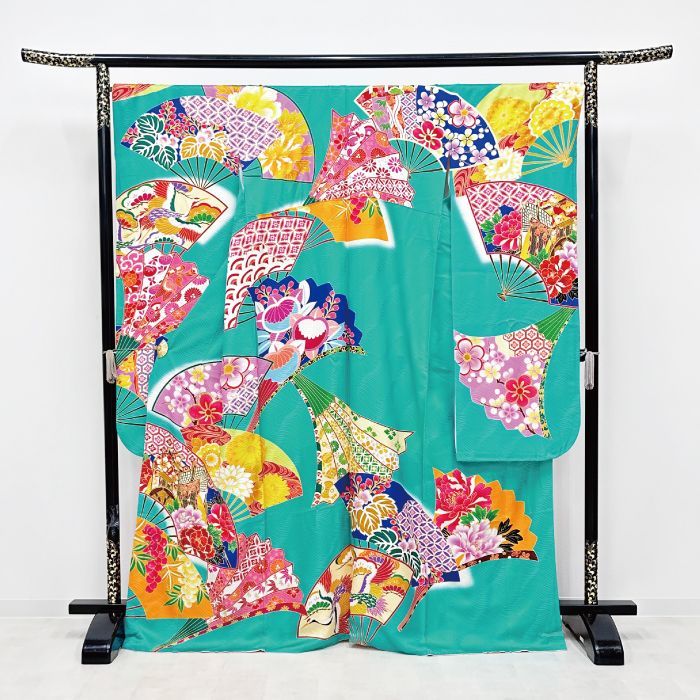 平和屋着物○豪華振袖・長襦袢(無双仕立て)セット 作家物 辻が花 暈し染め