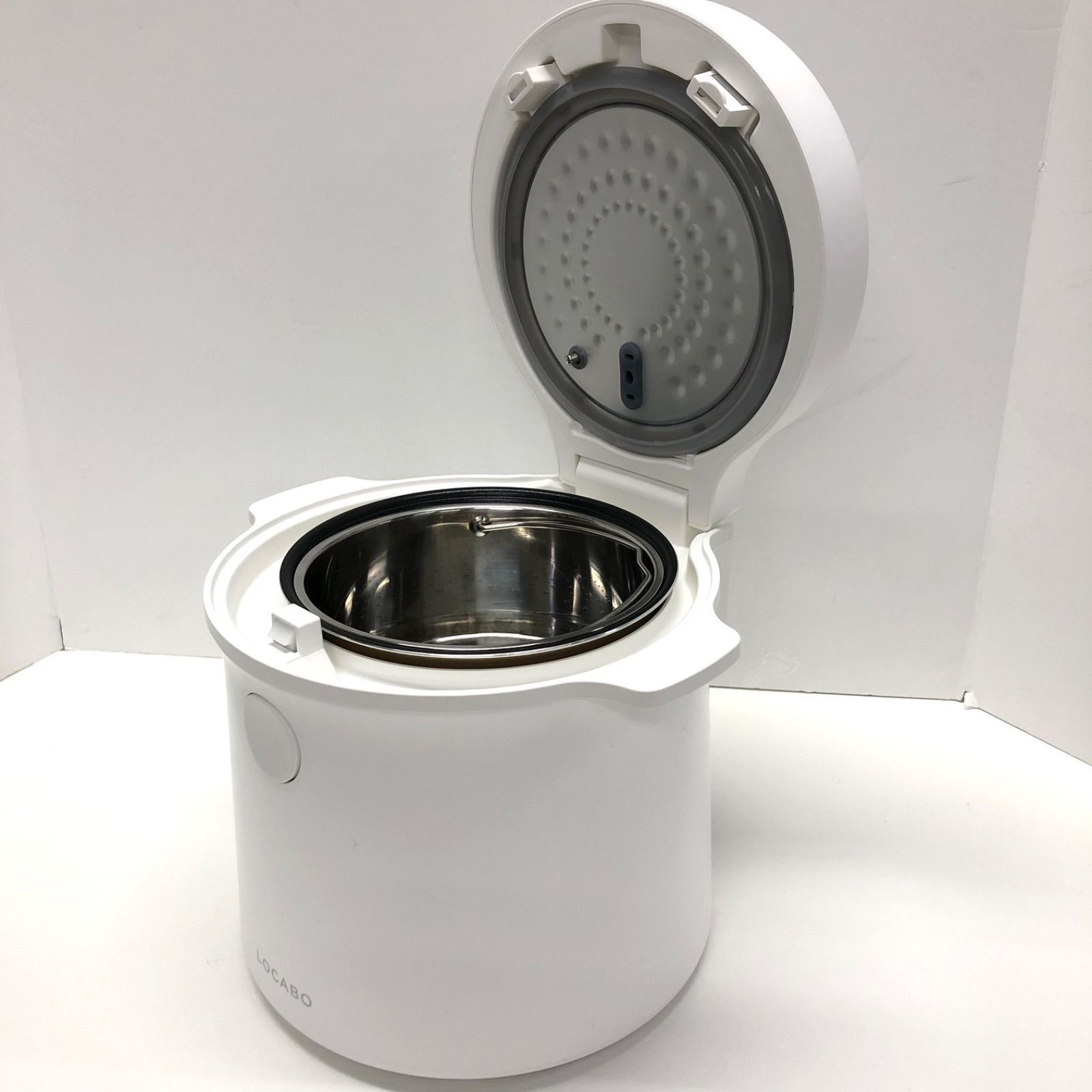 未使用 ロカボ LOCABO 炊飯器 糖質カット 炊飯器 液晶タッチパネル JM 