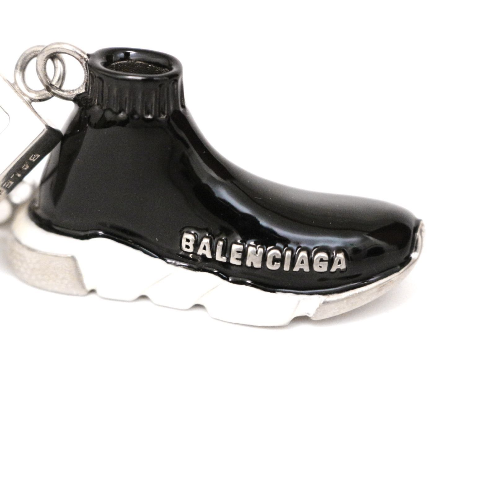 バレンシアガ ピアス アクセサリー 片耳用 Bロゴ スニーカー レア 金属