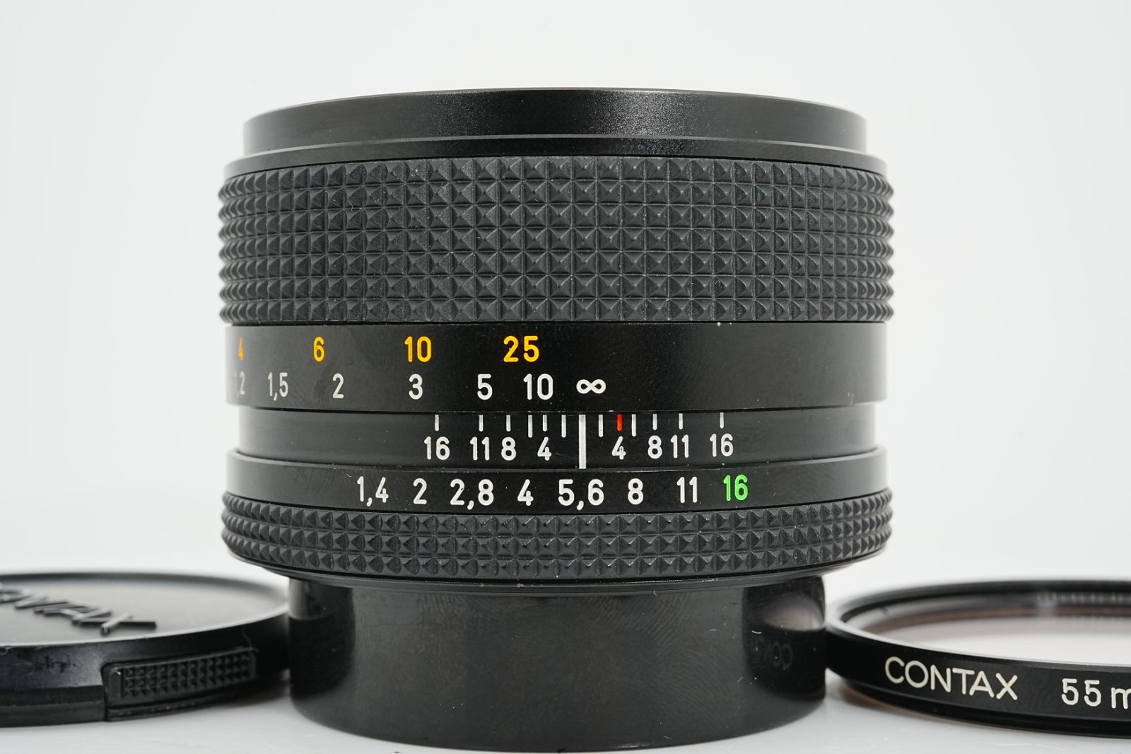 美品 CONTAX Carl Zeiss Planar 50mm F1.4 MMJ C/Yマウント 標準 単