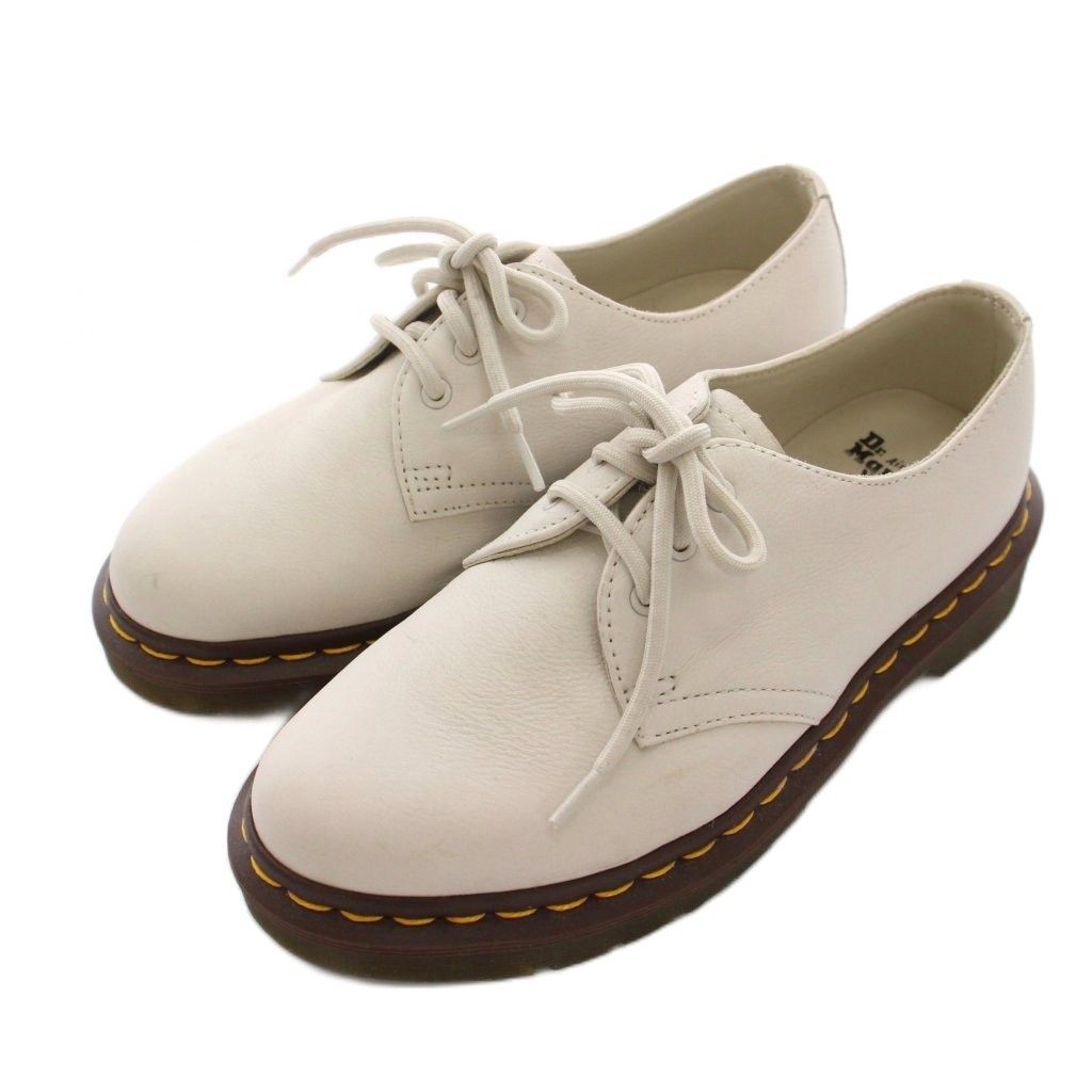 ドクターマーチン DR.MARTENS 3ホール レースアップシューズ レザー UK3 ホワイト 1461 |YM MU