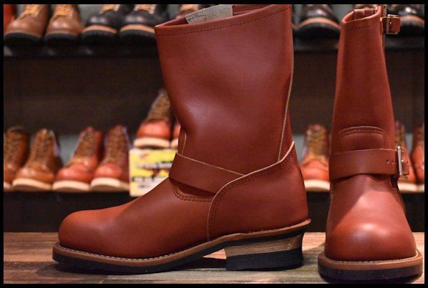 【7.5D 未使用 15年】レッドウィング 8271 エンジニア オロラセット スチール 編み上げ レースアップ ブーツ redwing HOPESMORE【EB150】