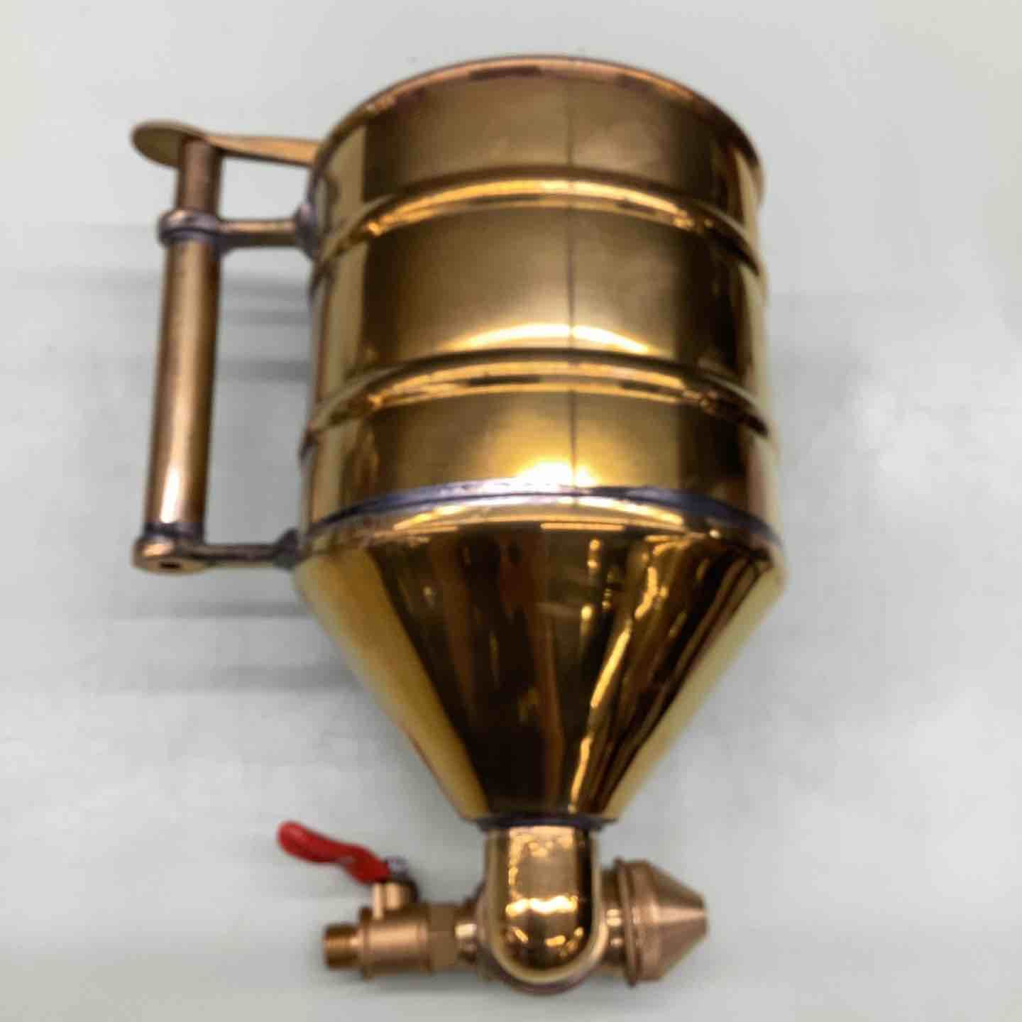 大塚刷毛製造 建築用吹付ガン器 リシンガン カップ容量 2L【越谷店