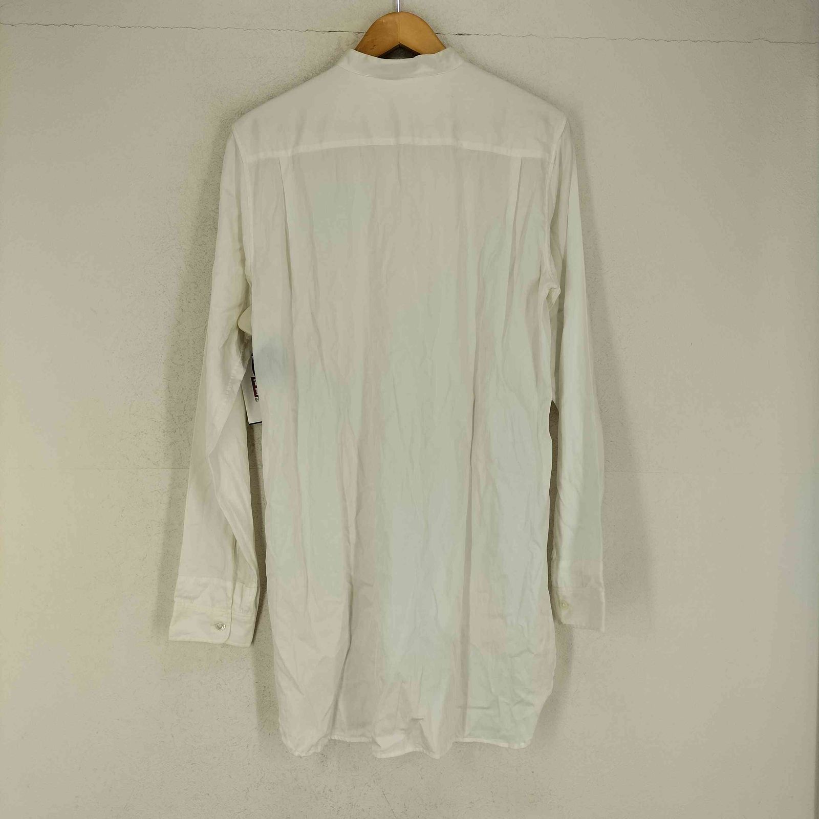 ANN DEMEULEMEESTER / ホワイト ロングシャツ M