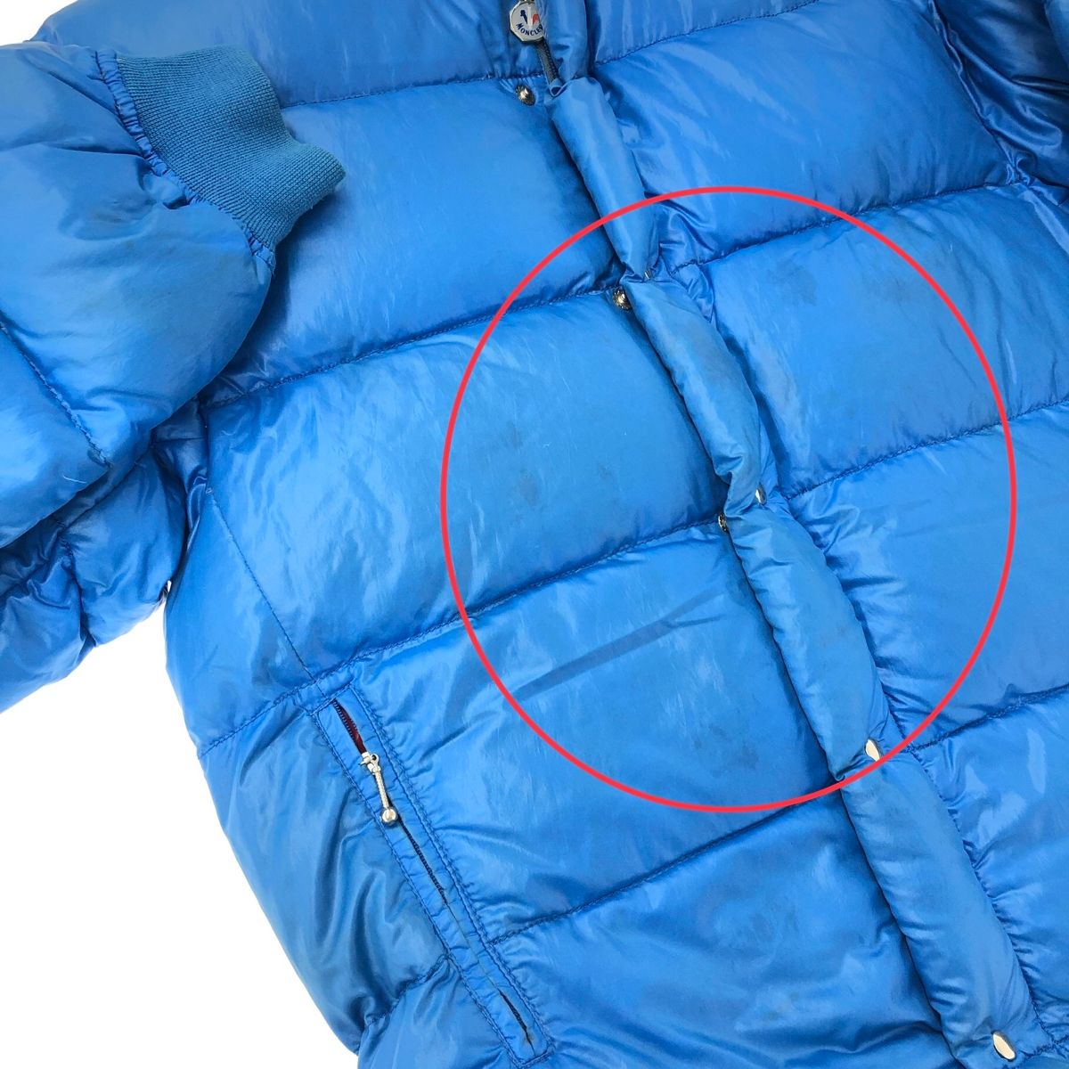 MONCLER オールドモンクレール ダウンジャケット サイズ:S ブルー