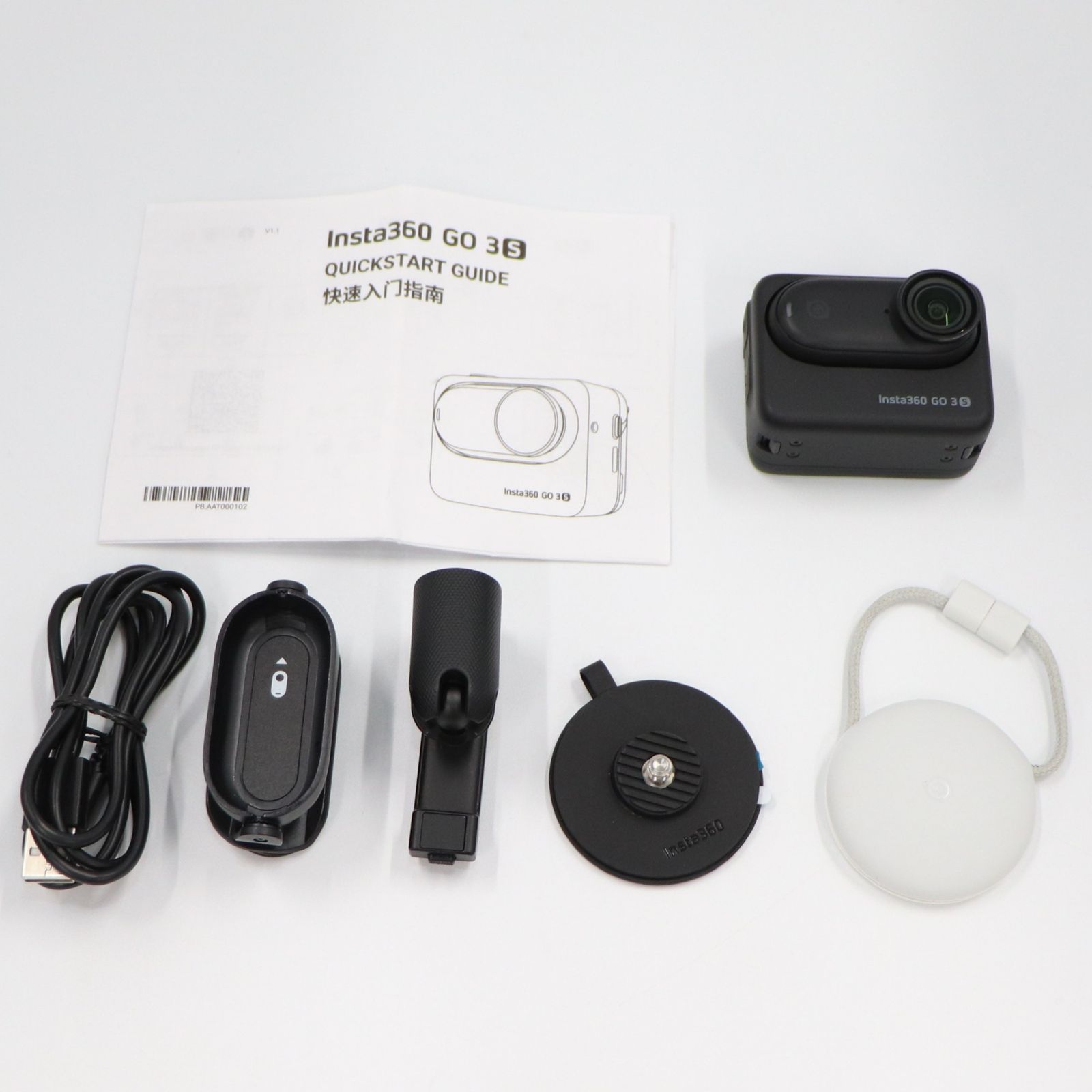 Insta360 GO 3S 64GB アクションカメラ ミッドナイトブラック 可 C