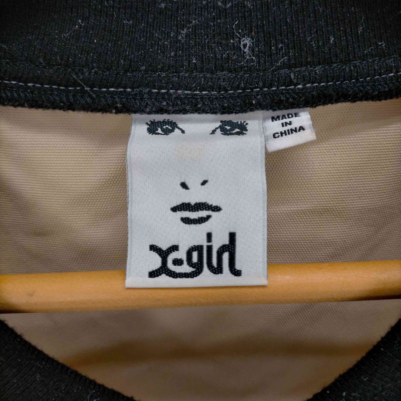 エックスガール X-girl 23SS PANELED TRACK TOP レディース JPN：M 