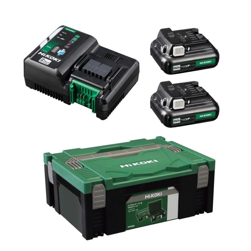 HiKOKI(ハイコーキ) スターターキット2 2ポート 充電器 10.8V HiKOKI(ハイコーキ) スターターキット2 2ポート 充電器 10.8V