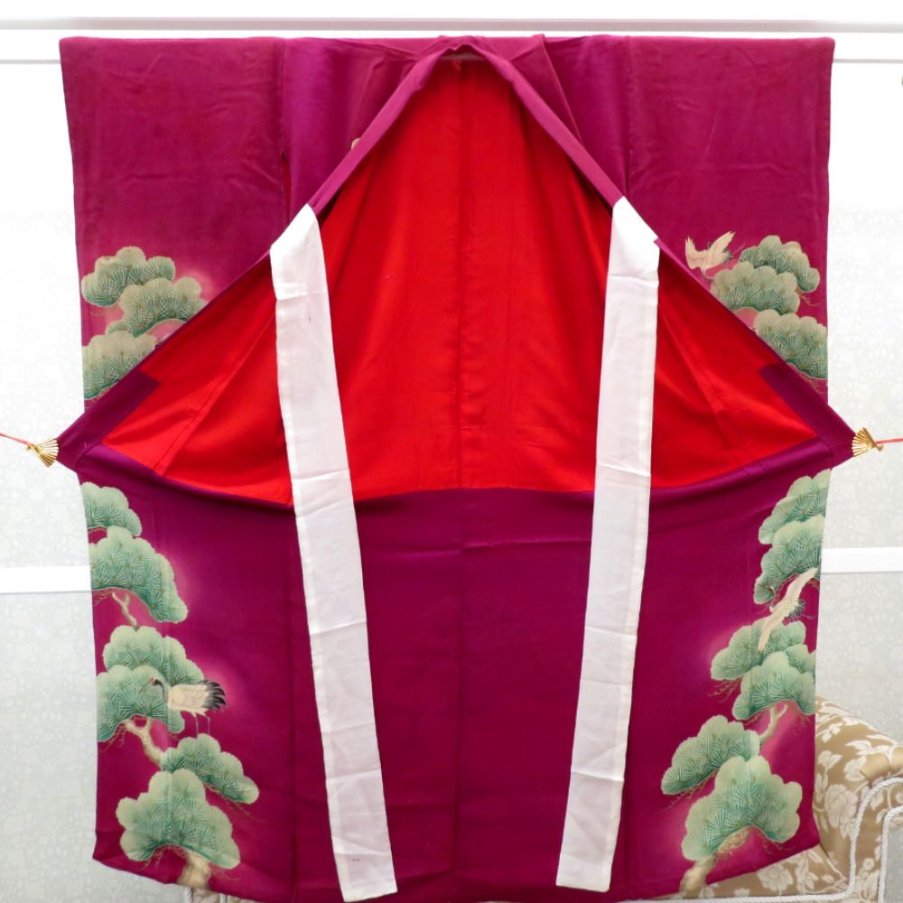 アンティーク　錦紗　子供着物 アンティーク錦紗子供着物