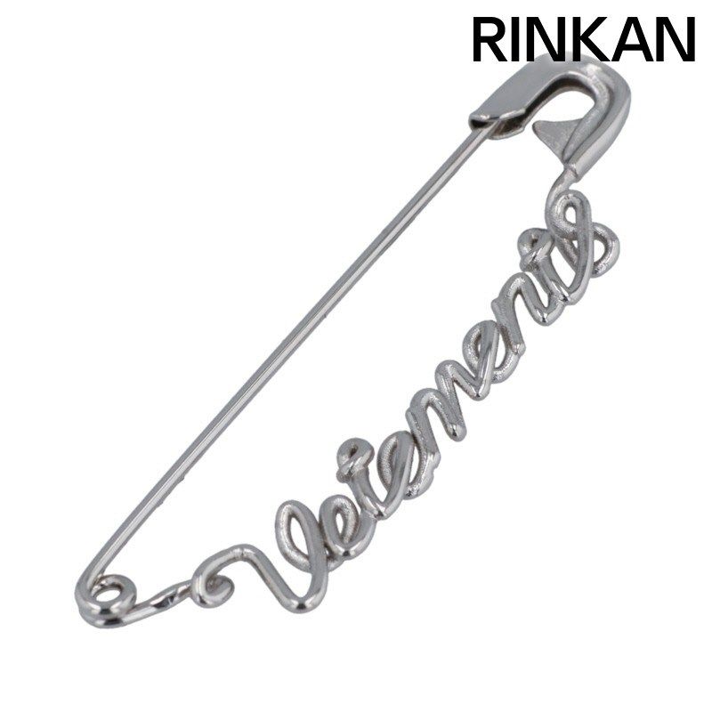 ヴェトモン ロゴセーフティピンブローチ メンズ - メルカリ