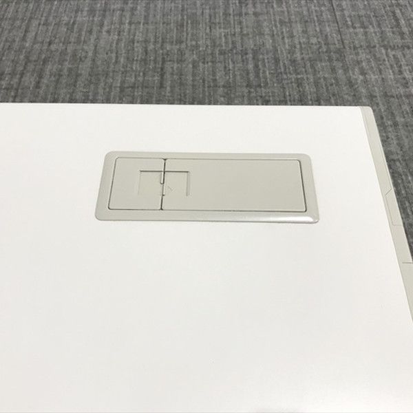 片袖デスク FEED Sタイプ オフィスデスク W1100 内田洋行 ウチダ ペールグレイ WWW_KANDAIZUMI_COM