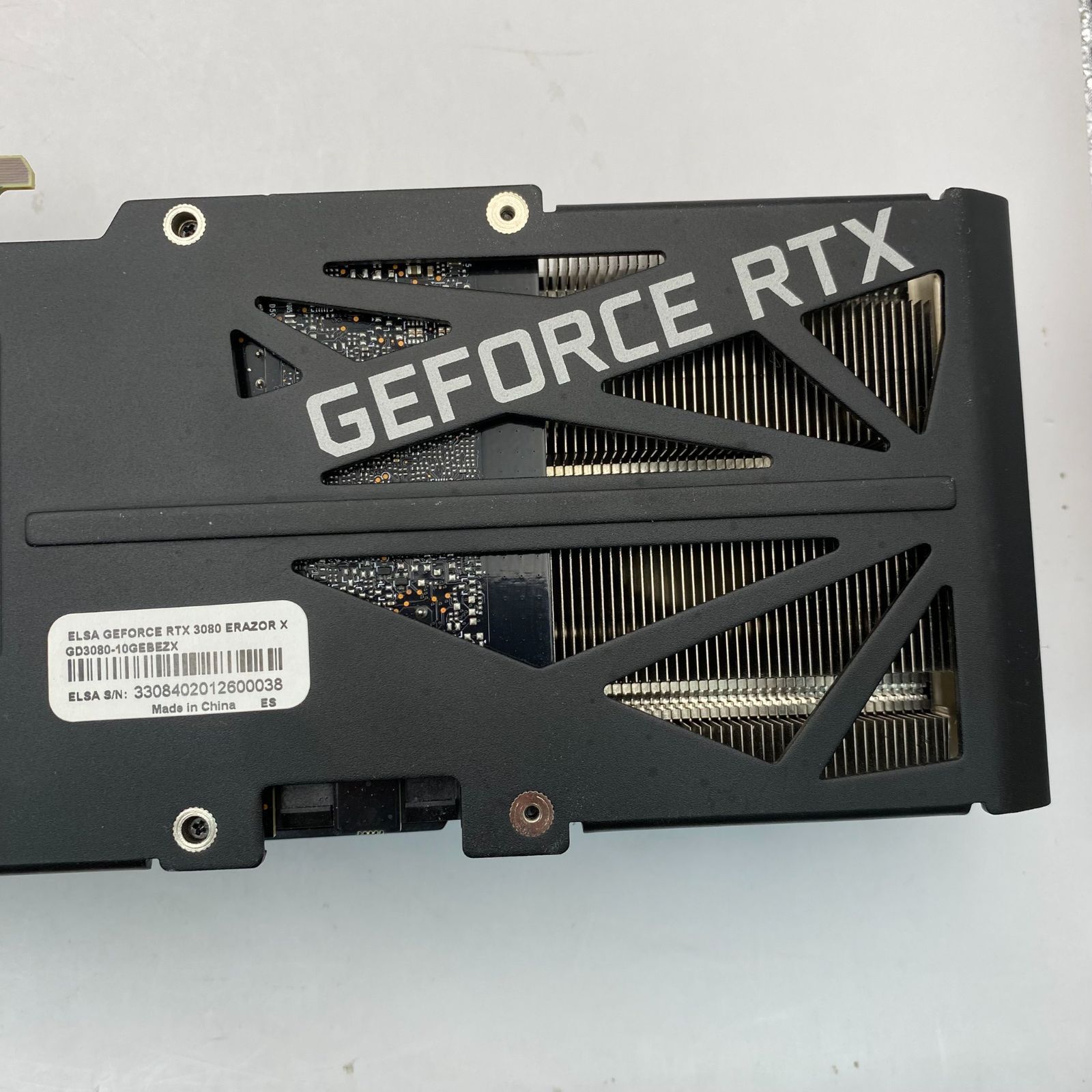 グラフィックボード・グラボ・ビデオカード ELSA GeForce RTX 3080 ERAZOR X GD3080 92 ELSA GeForce RTX 3080 Ti ERAZOR X | ELSA GeForceシリーズ | 株式