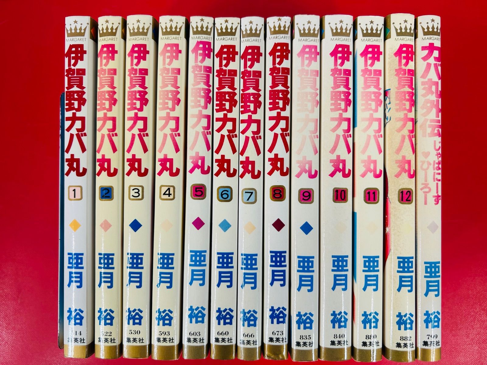 漫画コミック【伊賀野カバ丸1-12巻＋外伝・全巻完結セット】亜月