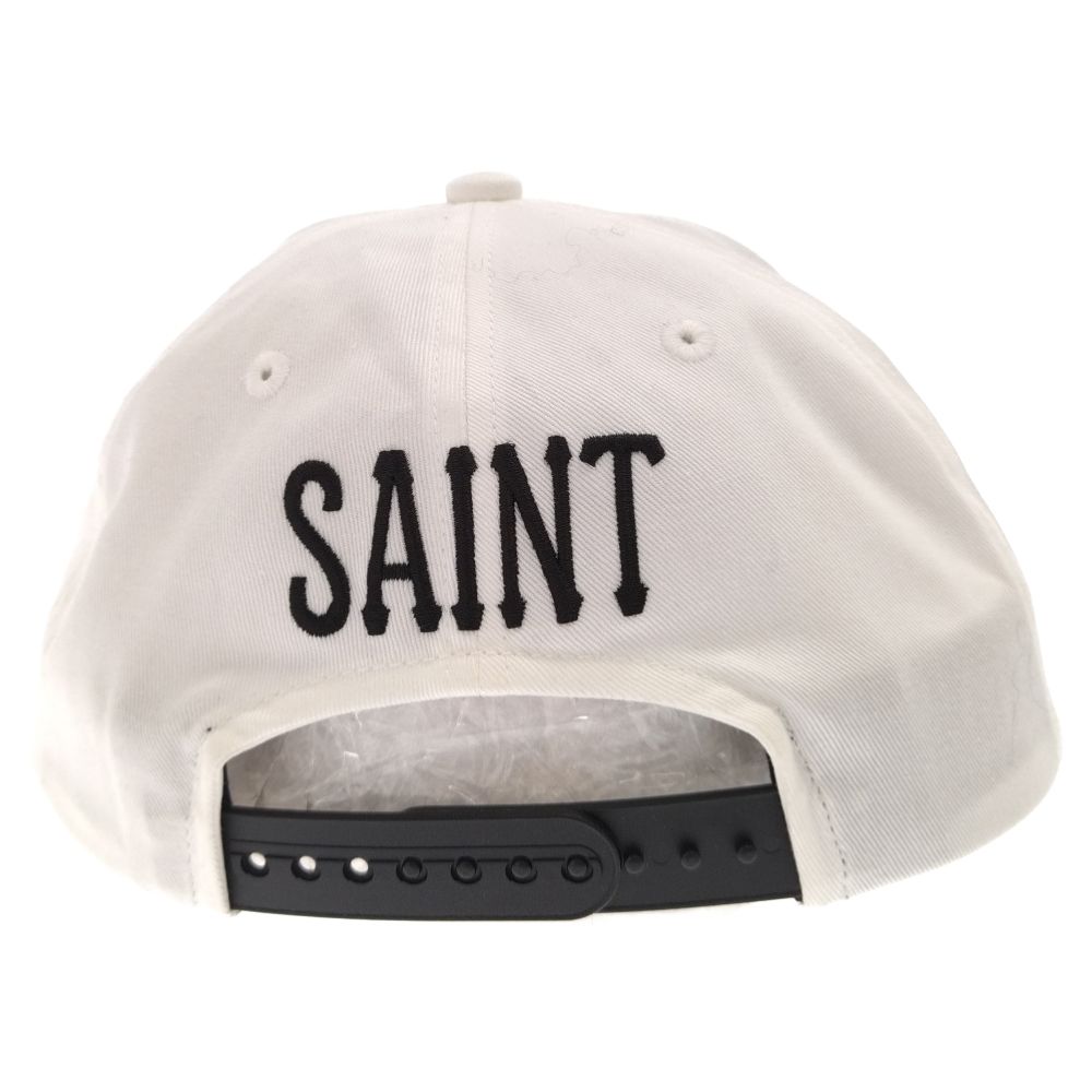 SAINT MICHAEL (セントマイケル) 23SS CAP PMS ロゴ刺繍キャップ 