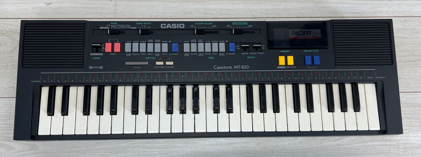 casiotone mt-830 casio ピアノ