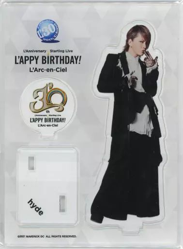 ラルク アクリルスタンドセット 30th L'Anniversary L'Arc～en
