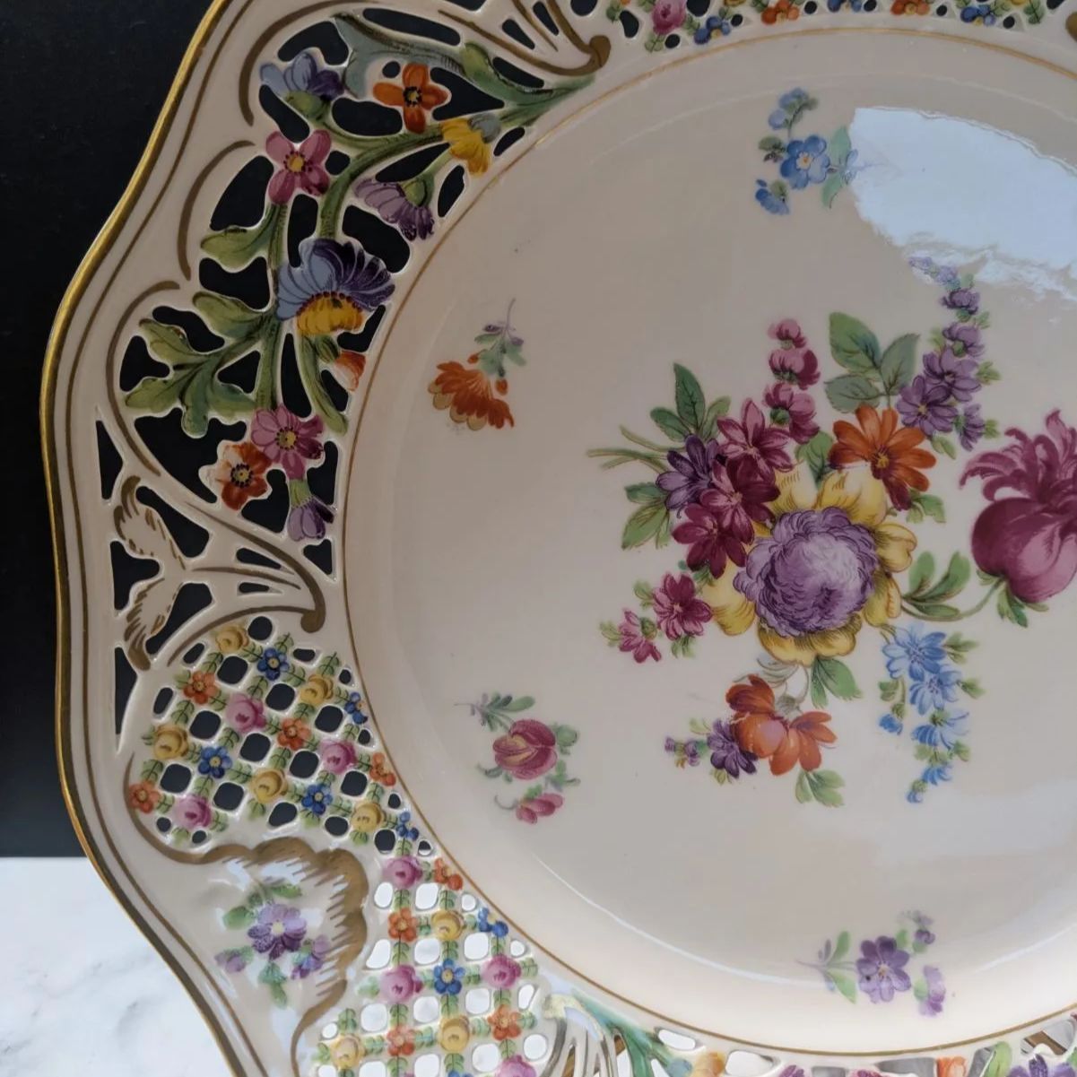 26㎝★1級品 シューマン ババリア オープンワーク メッシュ 金彩エッジ 26㎝☆シューマン ババリア 金彩エッジ オープンワーク メッシュ