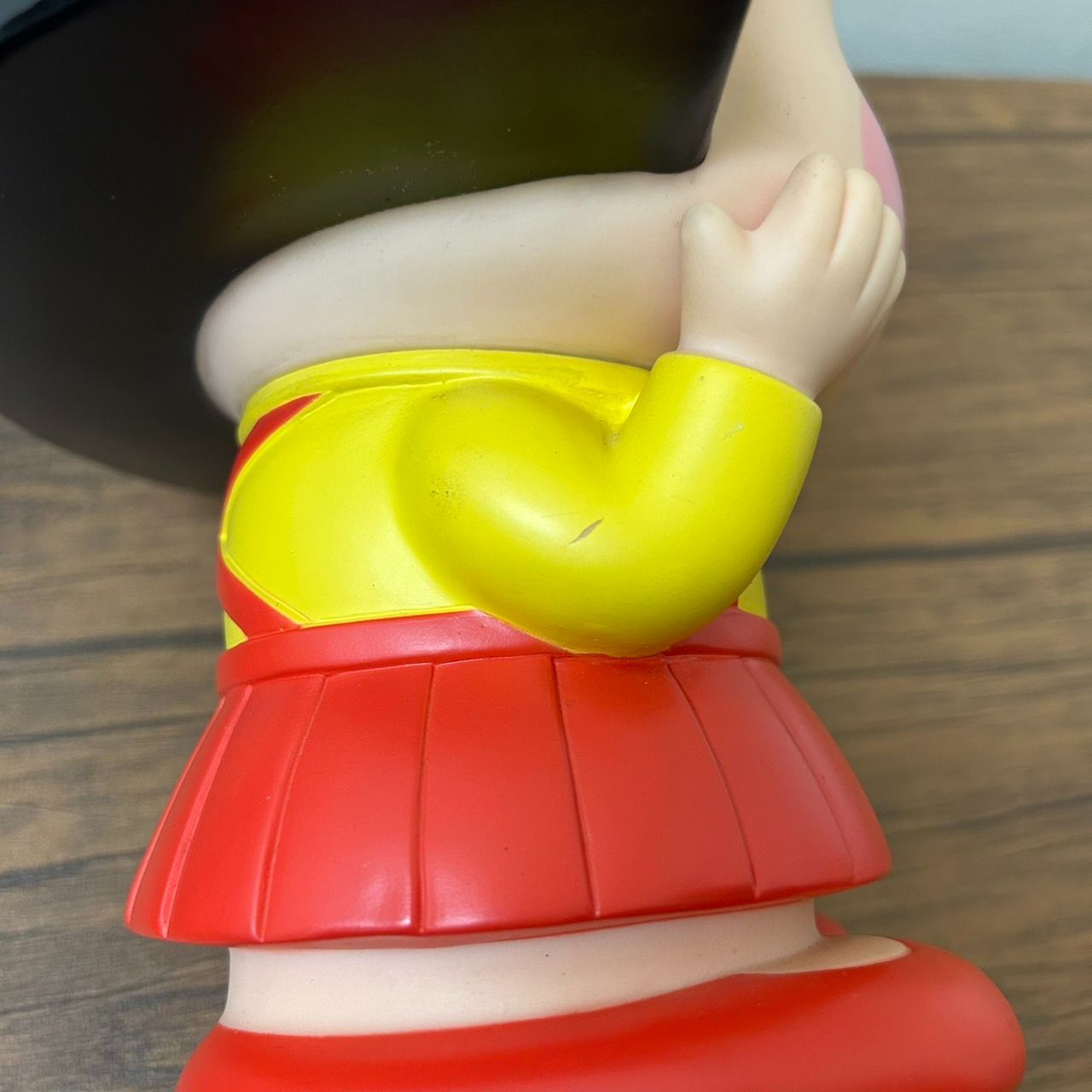 K》レア ちびまる子ちゃん 大型貯金箱 30cm ソフビ さくらももこ 90