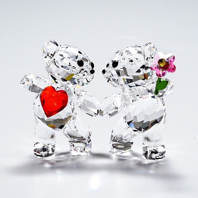 極美品✨スワロフスキー Krisベア Happy Together オブジェ 極美品✨スワロフスキー Krisベア Happy Together オブジェ