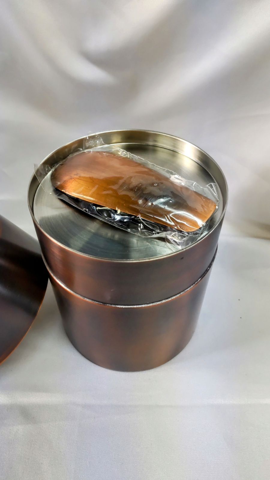 茶器揃　翠玉堂製品　銅製品　瑞煌　共箱付　六点セット　新品　木箱付 Amazon｜純銅製 瑞惶 茶器揃 茶筒 建水 翠玉堂製｜茶筒