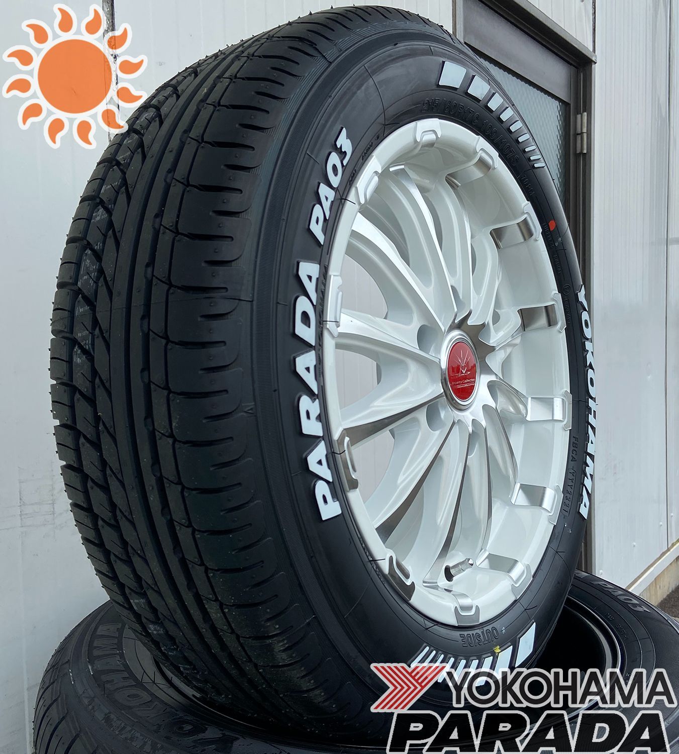ヨコハマタイヤ 車検対応品 200系ハイエース 200系 タイヤ