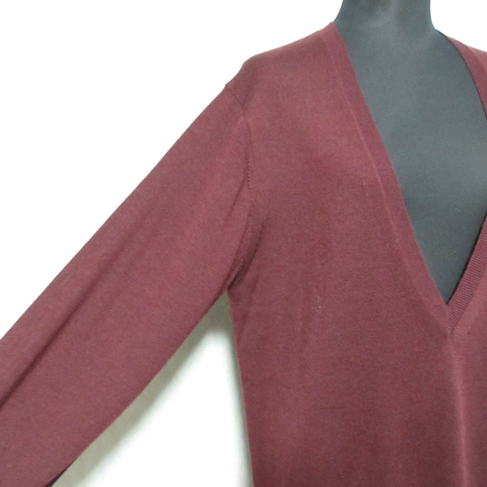美品 Curensology カレンソロジー ファインウール Vネック