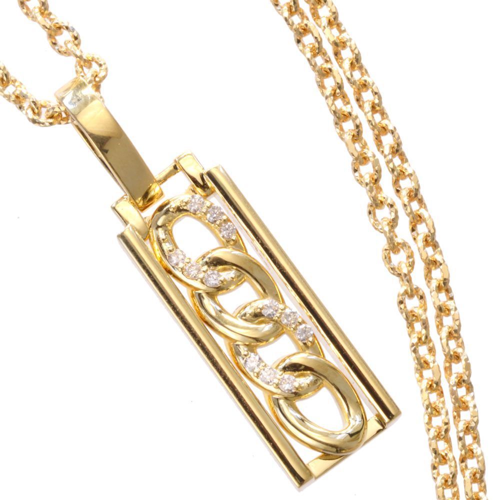 正規 未使用】BVLGARIロゴ刻印チャーム黒×黒銀/3㎜ネックレスチェーン