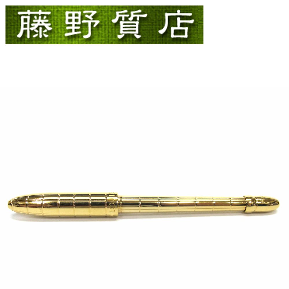 ルイヴィトン LOUIS VUITTON 手帳用 ボールペン ゴールド N75000 全長 9cm 8102