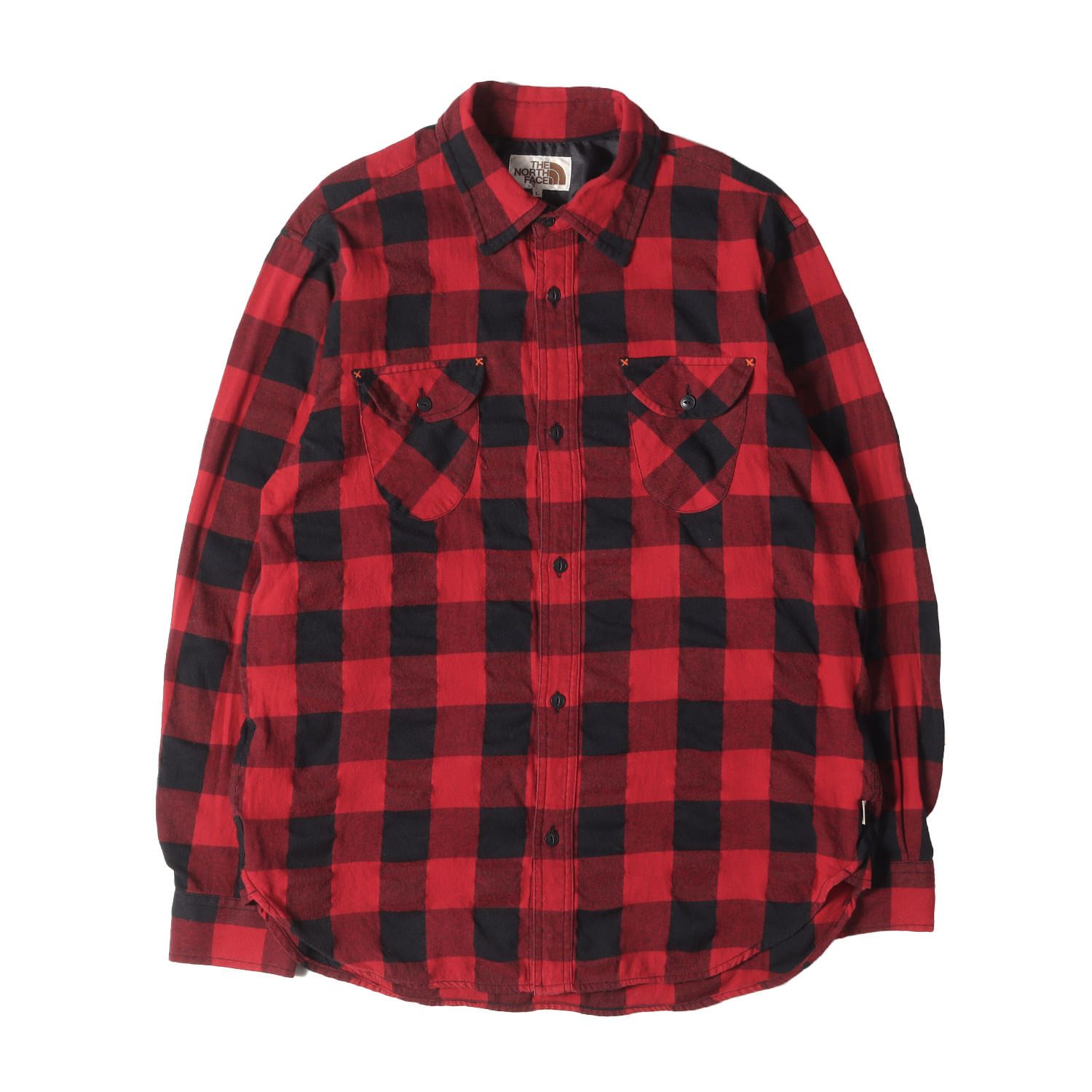 THE NORTH FACE ノースフェイス シャツ サイズ:L バッファローチェック 
