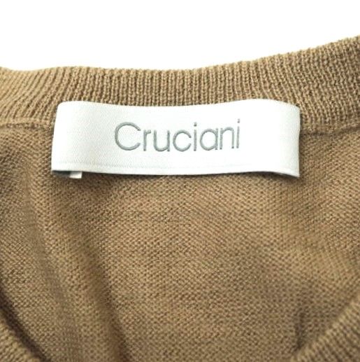 CRUCIANI クルチアーニ イタリア製 27ゲージウール 太リブ クルー