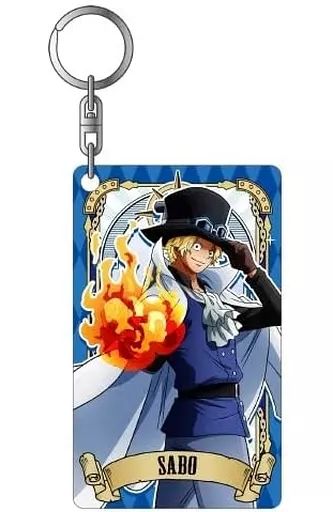 ワンピース サボ アクリルキーホルダー ワンピース サボ キーホルダー - メルカリ