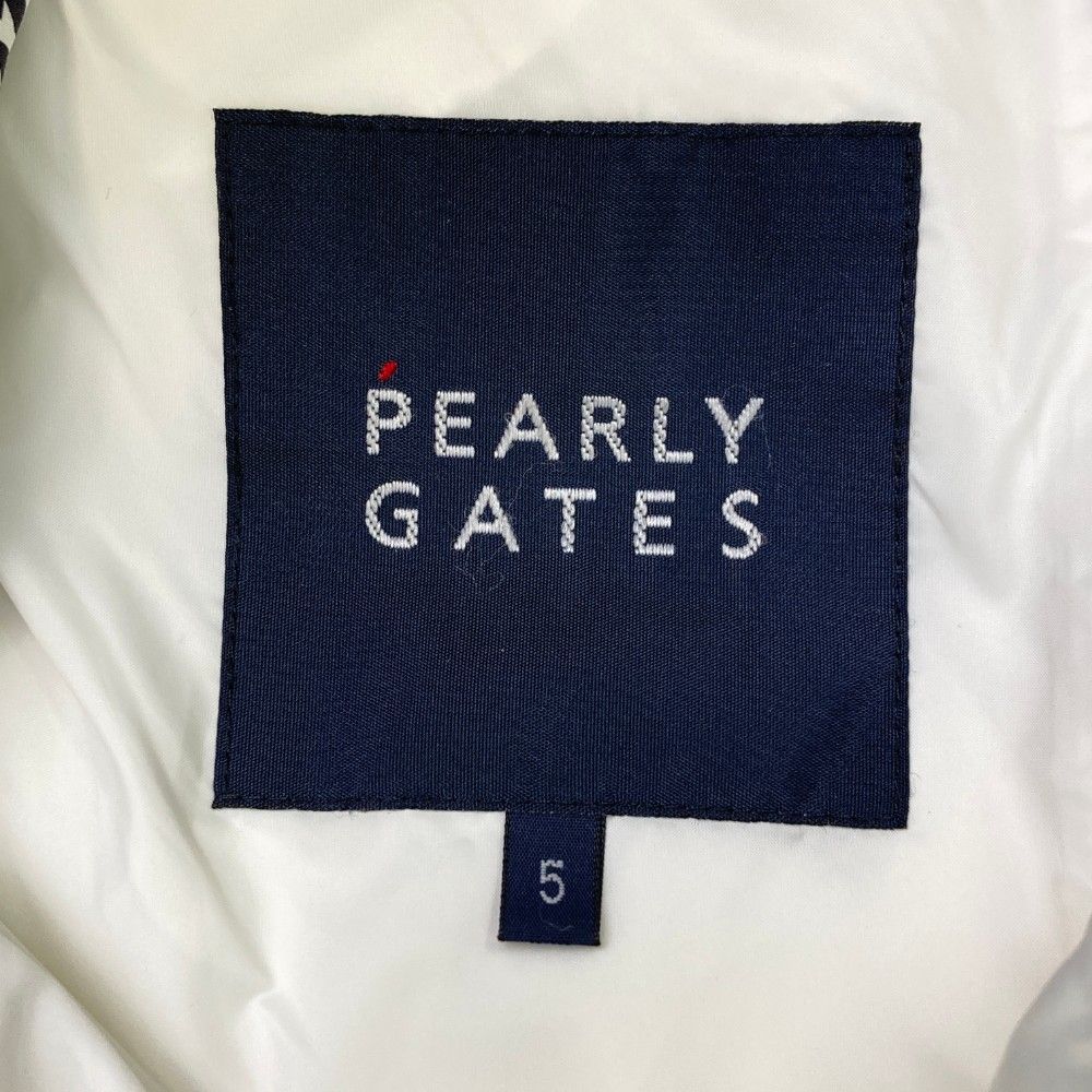 サイズ：5 PEARLY GATES パーリーゲイツ 多機能 ダウン