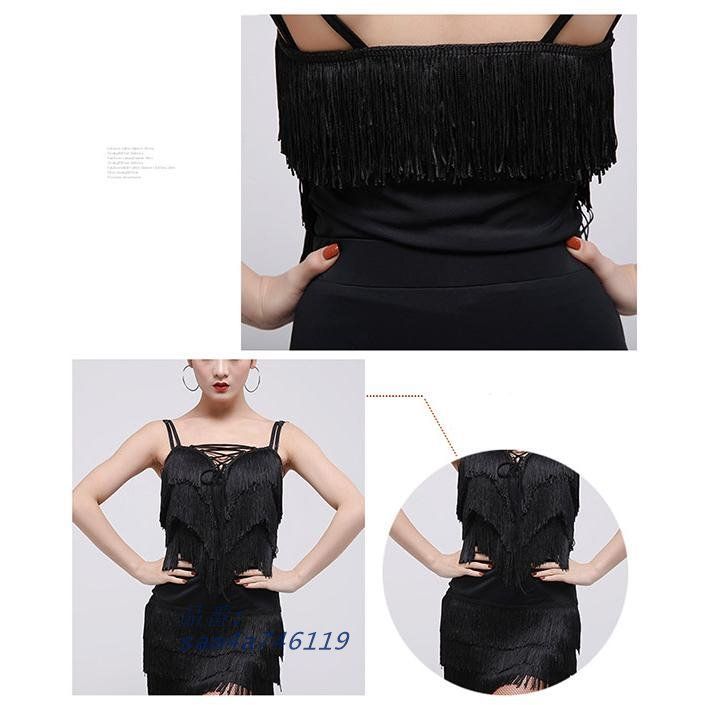 ラテンダンス ドレス 社交ダンス衣装 ダンスドレス セクシー ラテン 演出着 タンゴ キャバ フリンジ チャチャチャ ダンス服 パッド付き am4a746119