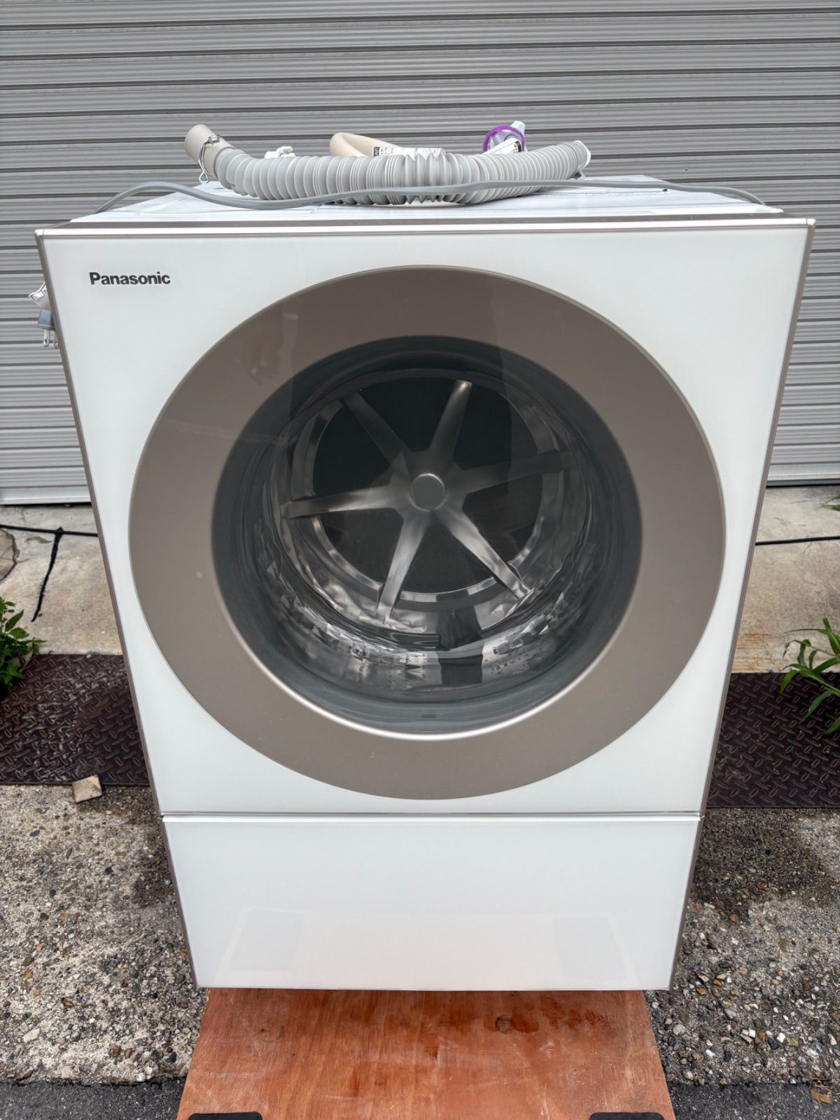 パナソニック ドラム式電気洗濯乾燥機 キューブル NA-VG1300L 10|5キロ 2018年製