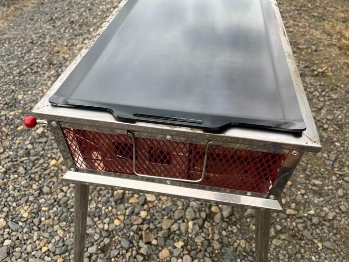 コールマン クールスパイダープロ対応鉄板 フチ曲げフラット