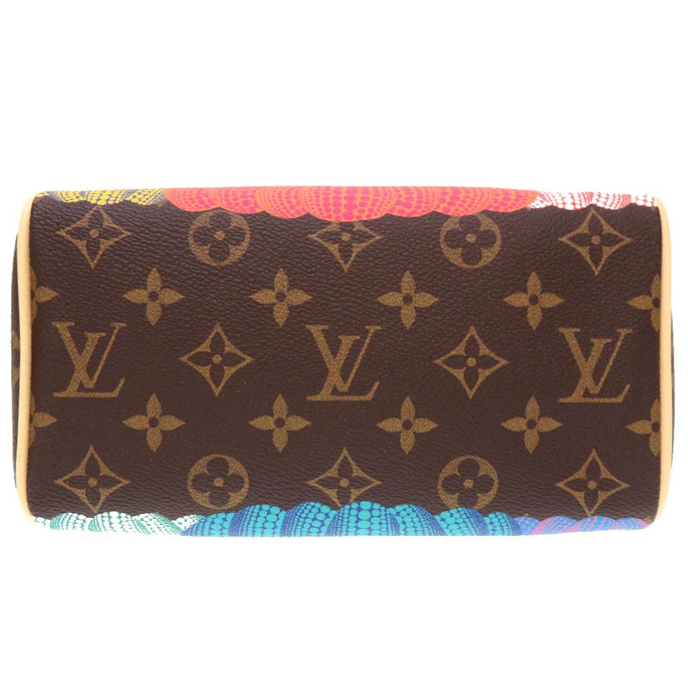 新品 ルイ ヴィトン モノグラム パンプキン LV × YK スピーディ バンドリエール 20 M46469 2WAY ハンドバッグ LV 0006  LOUIS VUITTON