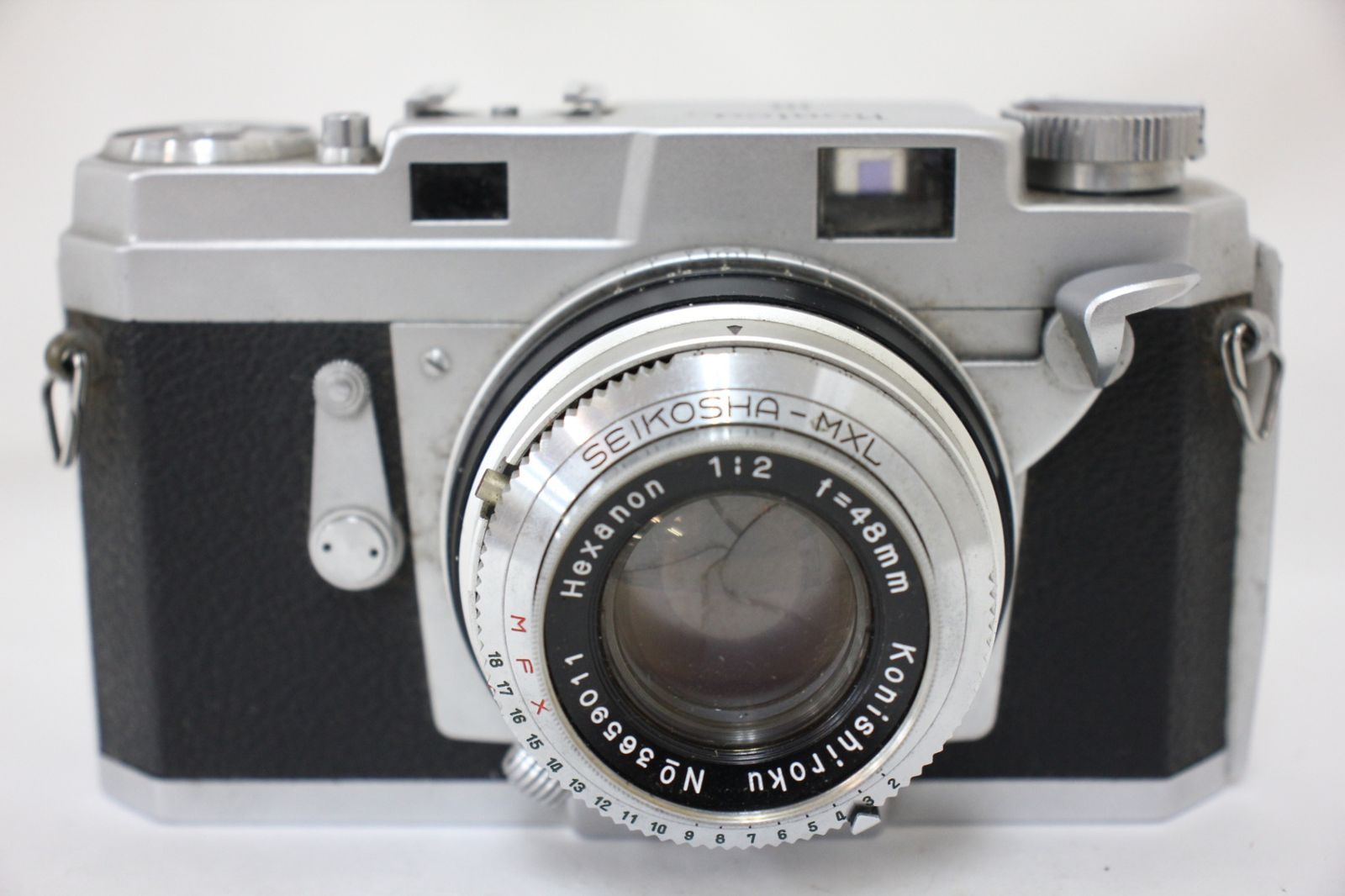 KONICA III レンジファインダー HEXANON 48mm F2 搭載② 訳あり品】 コニカ KONICA III Hexanon 48mm F2 レンジ