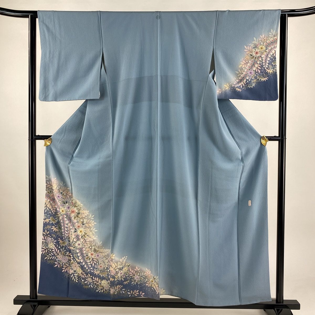 付下げ 身丈155.5cm 裄丈62.5cm S 袷 翠山工房 やまと 落款 辻ヶ花  