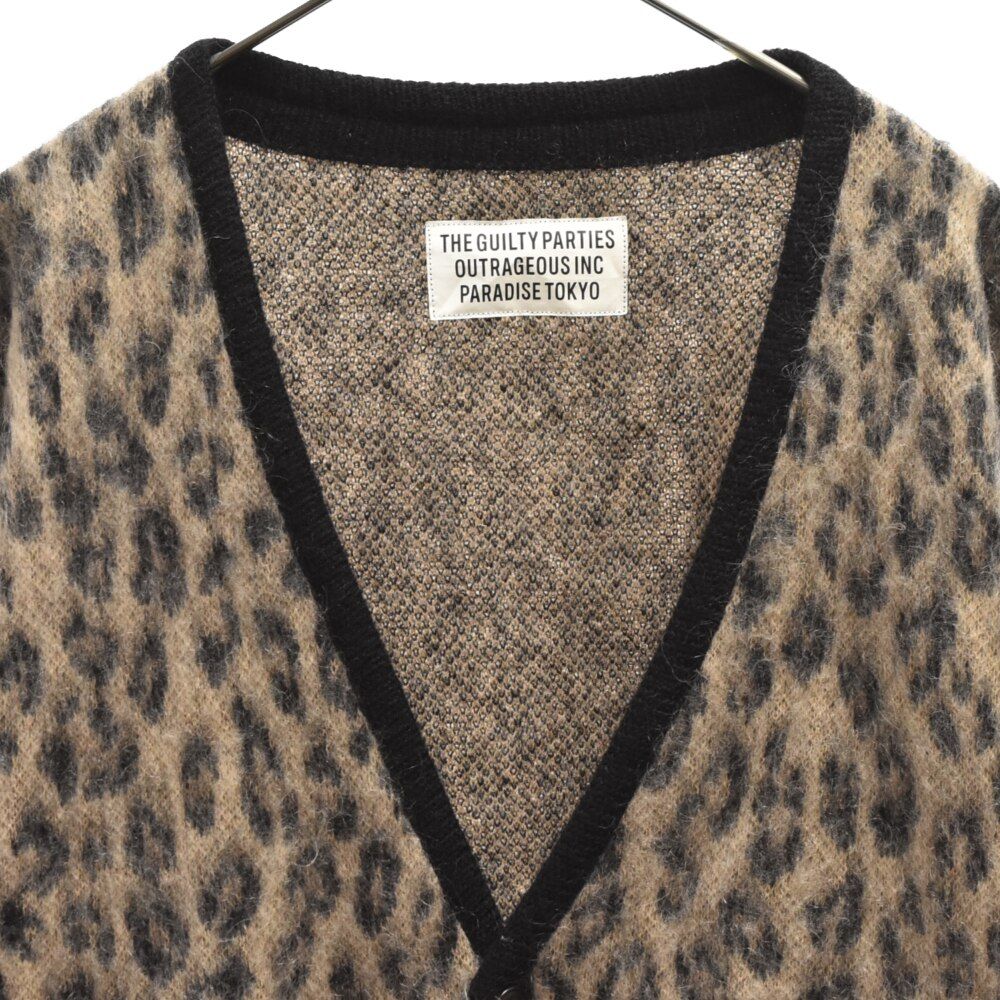 WACKO MARIA (ワコマリア) 22SS LEOPARD MOHAIR CARDIGAN TYPE 1 22SS ...